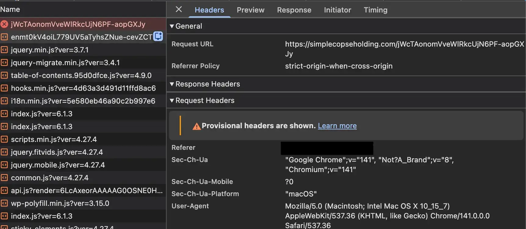 google chrome developer tools open with simplecopseholding highlighted google chrome developer tools open with simplecopseholding highlighted